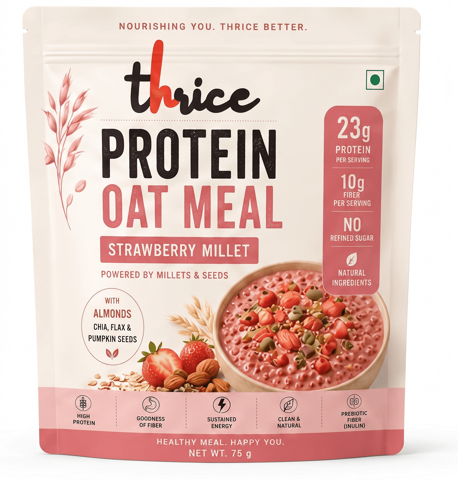thrice Strawberry Millet